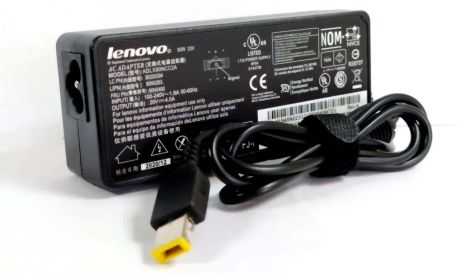 Блок живлення для ноутбука Lenovo 20V 4.5A 90W square - зарядний пристрій +